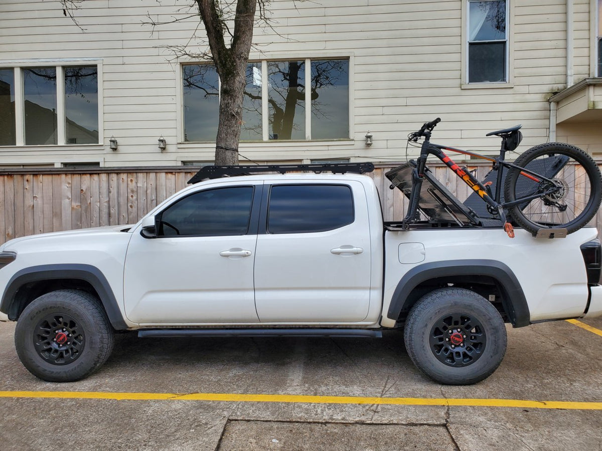 3rd Gen Toyota Tacoma Bike Rack Bed Mount SideRide Bike Mounts