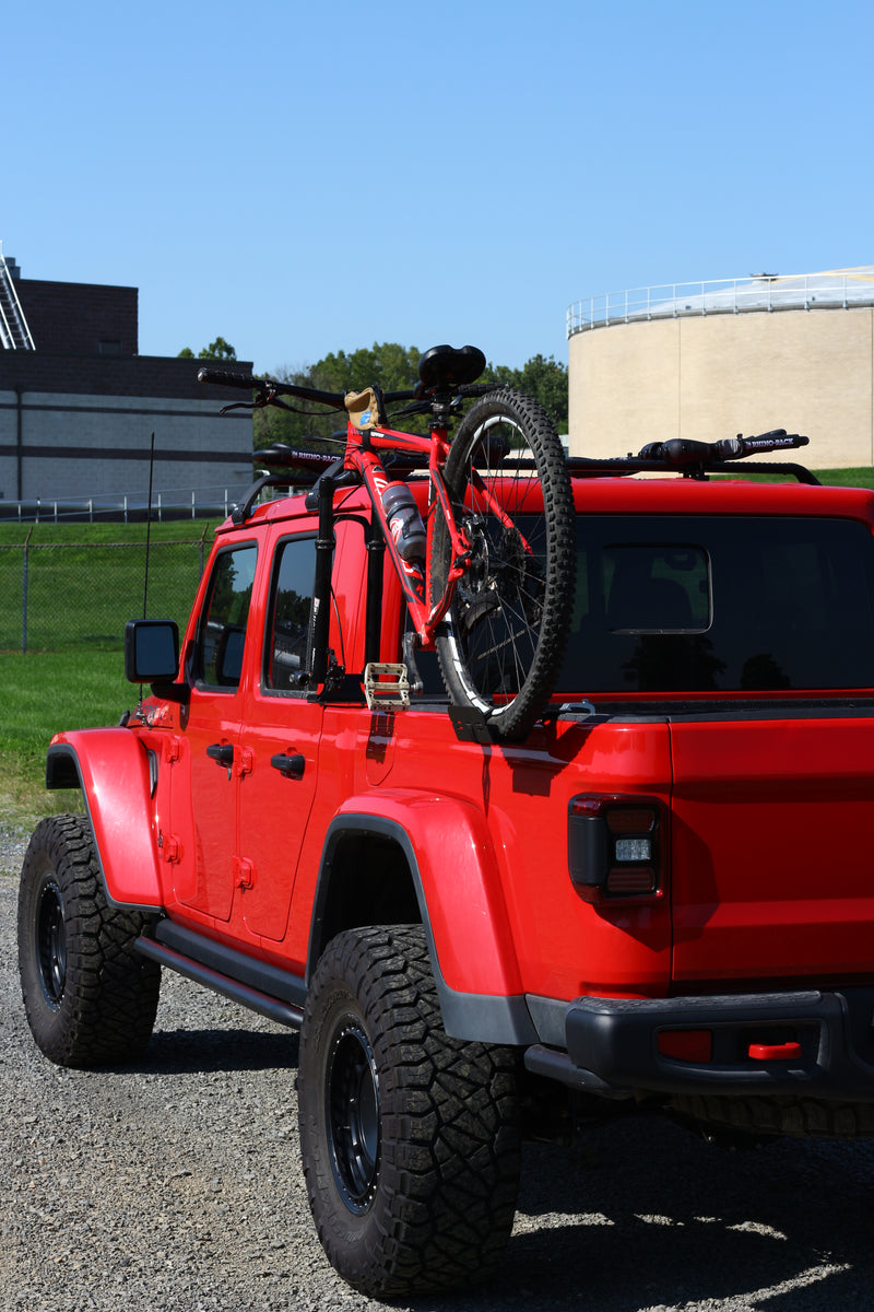 Jeep bike best sale roof rack