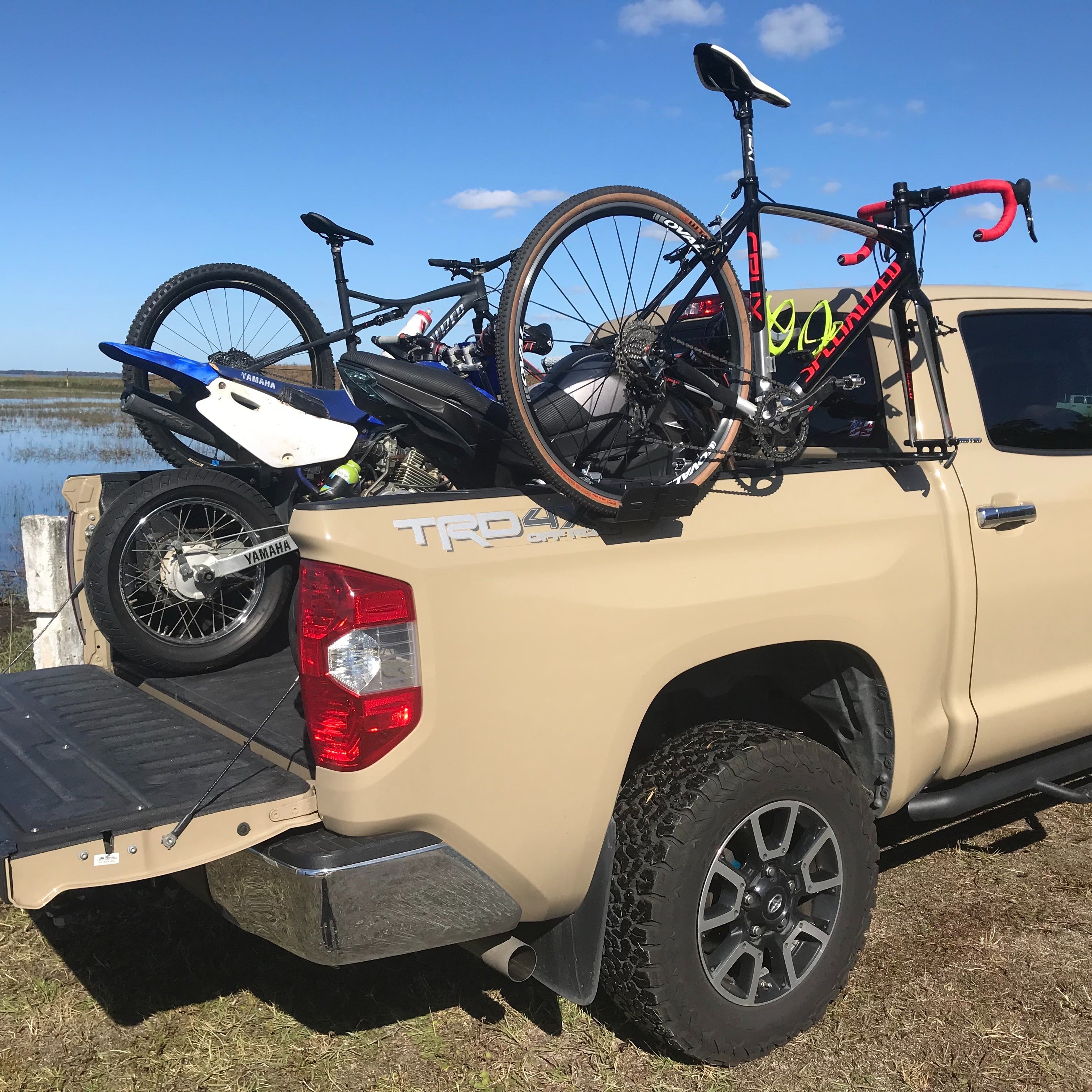 SideRide Bike Mounts - Tundra 2006 - 2021 – Squareone Creations