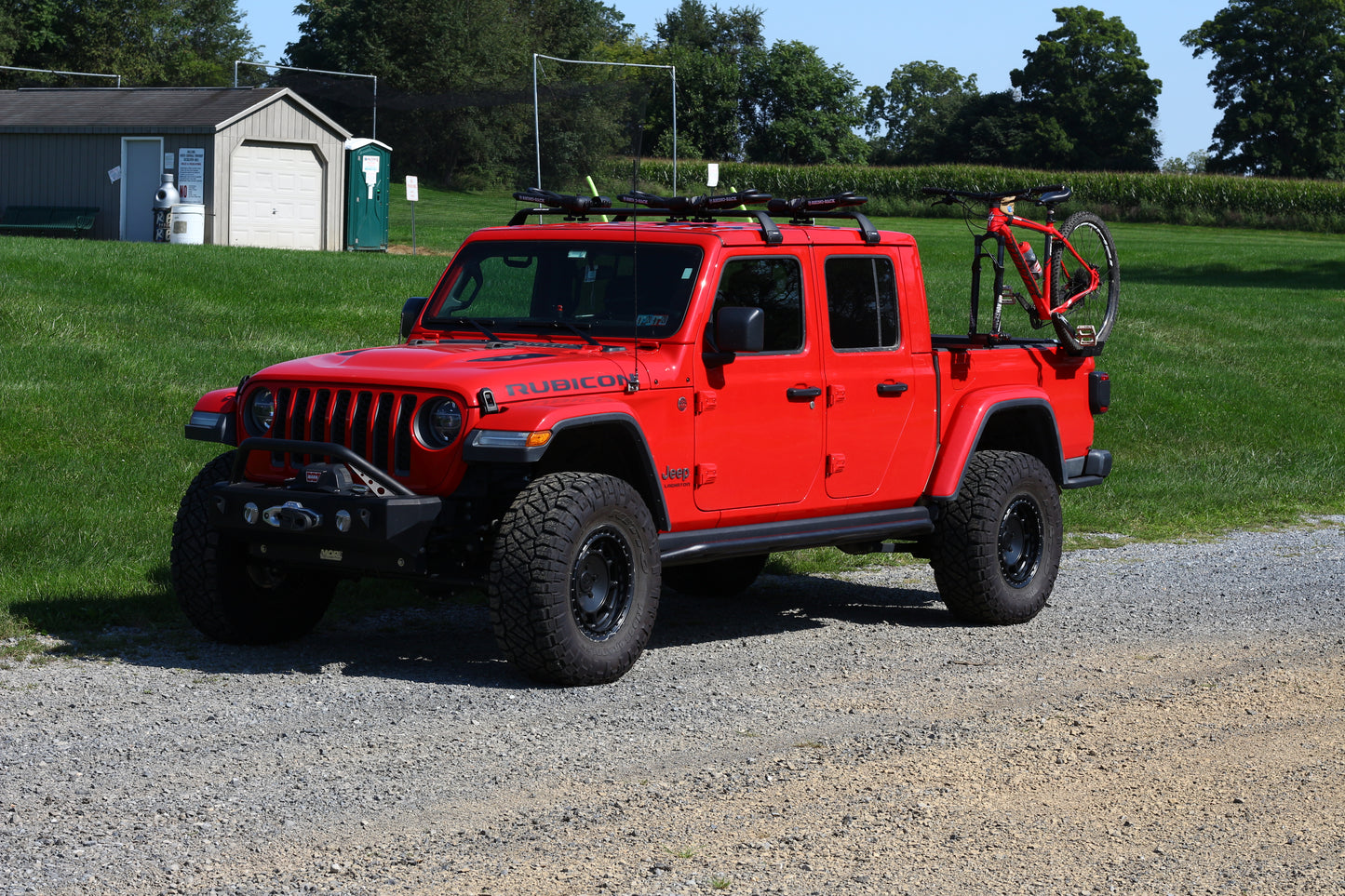 SideRide Bike Mounts - Jeep Gladiator